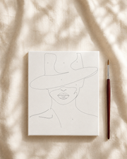 Lady in Red Shadow