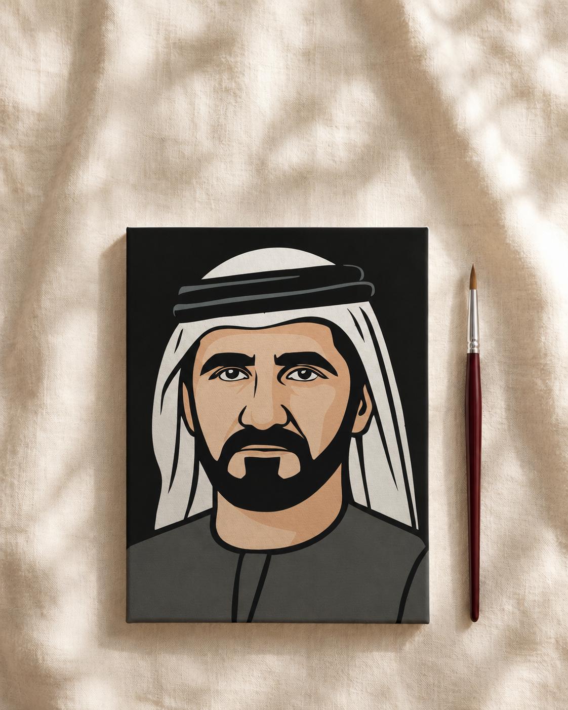 H.H. Sheikh Mohammed Bin Rashid Portrait