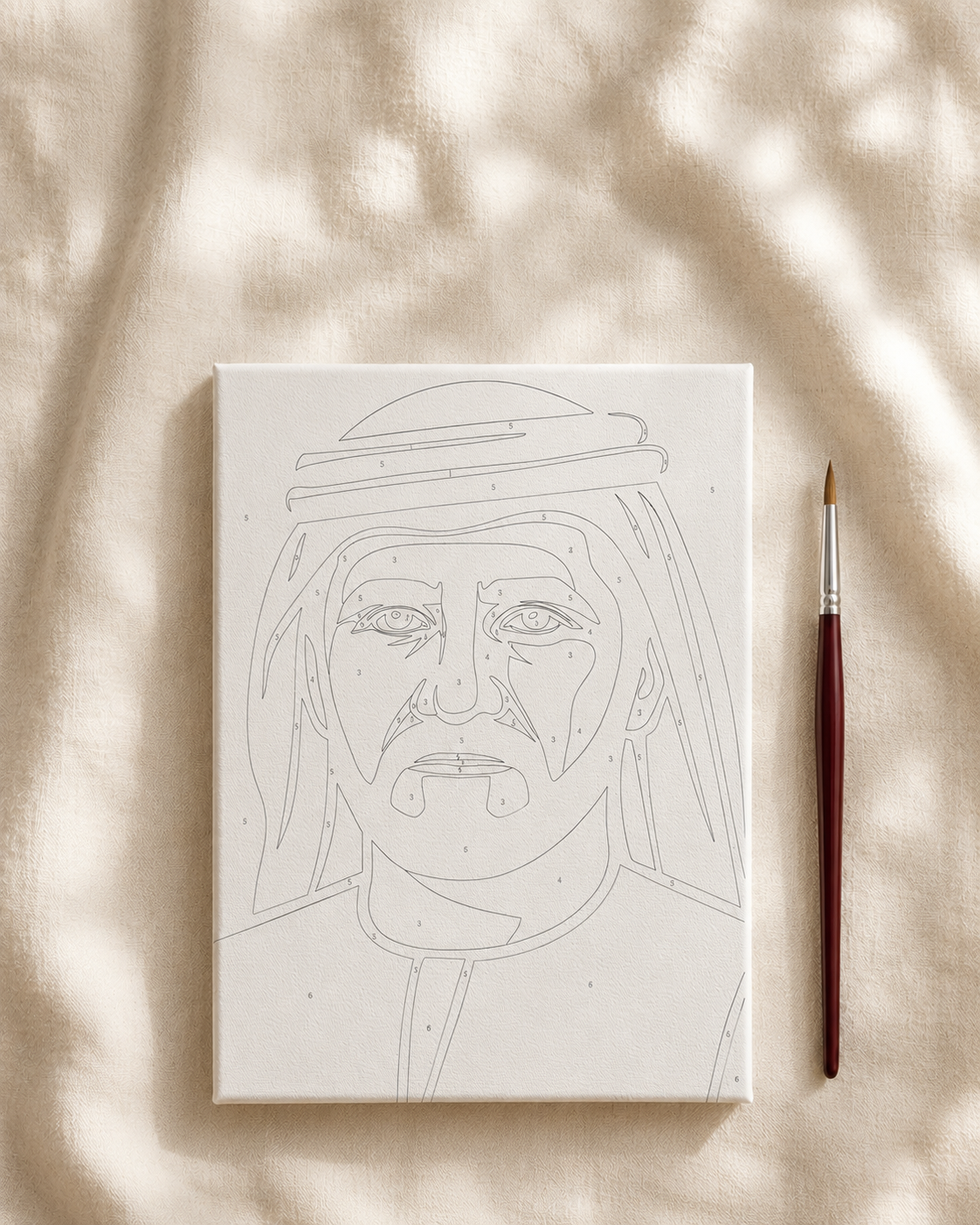 H.H. Sheikh Mohammed Bin Rashid Portrait