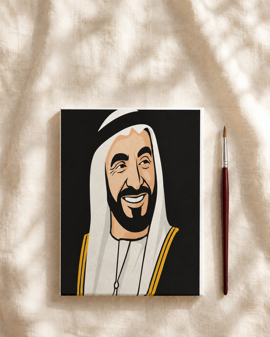 Sheikh Zayed Bin Sultan Al Nahyan Portrait