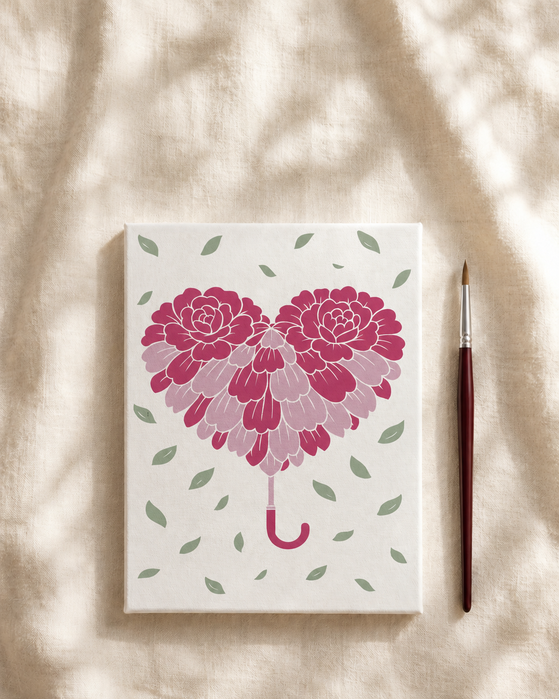 Blush Bloom Heart