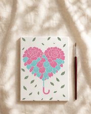 Cotton Candy Bloom Heart