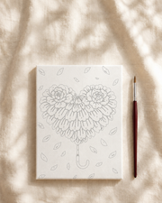 Cotton Candy Bloom Heart