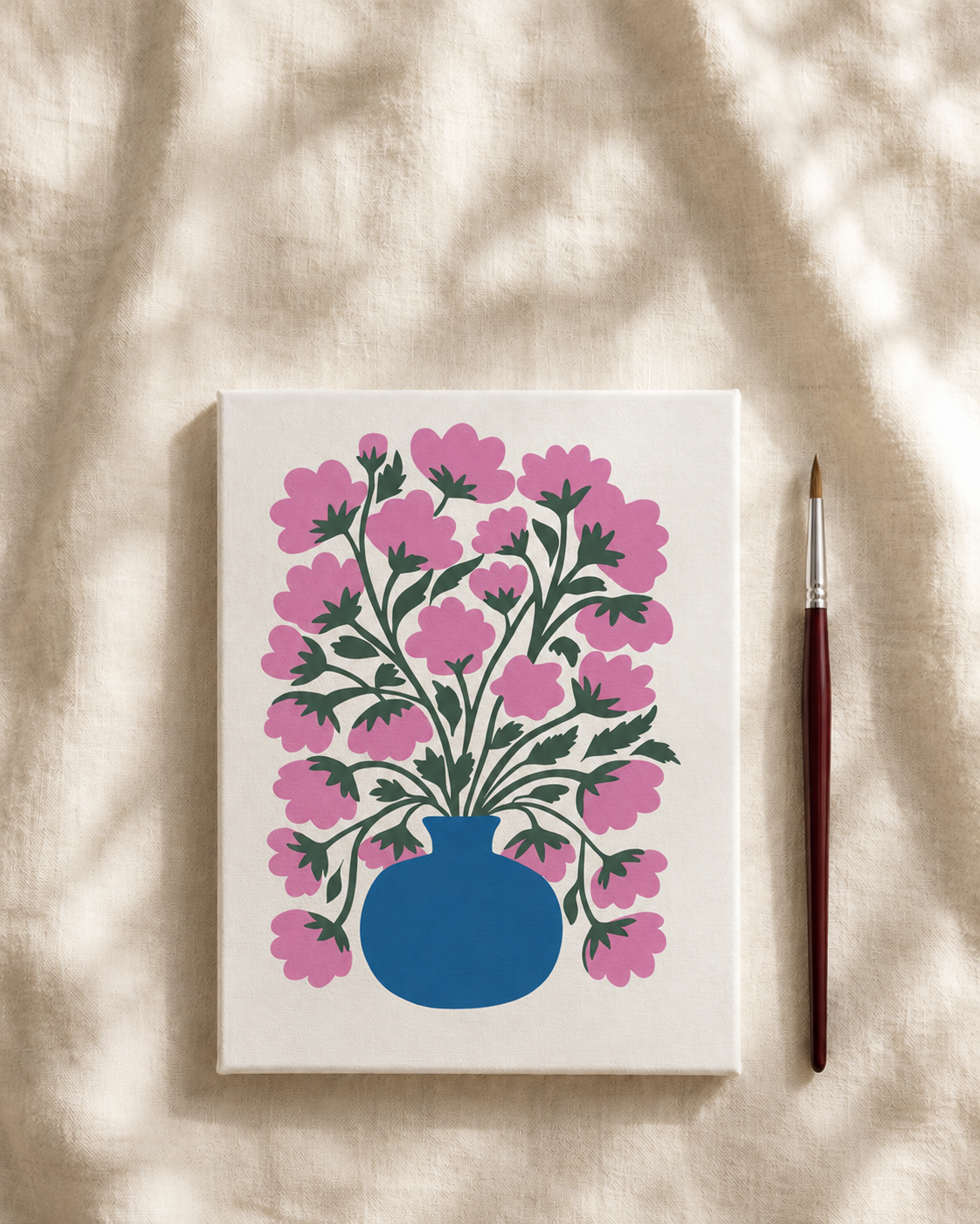 Pink Bloom in a Vase