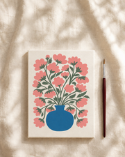 Peach Bloom in a Vase