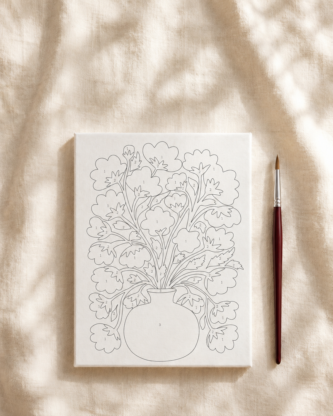 Peach Bloom in a Vase