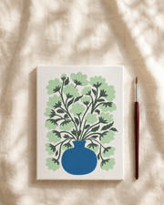 Green Bloom in a Vase