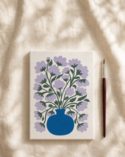 Purple Bloom in a Vase