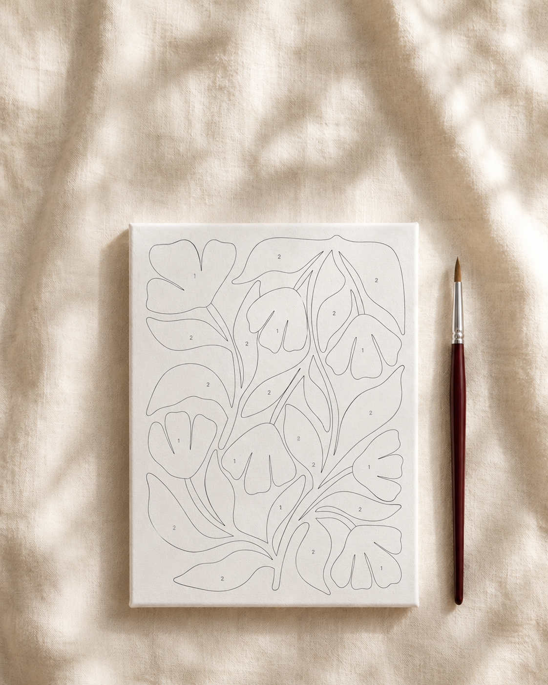 Soft Khaki Bloom