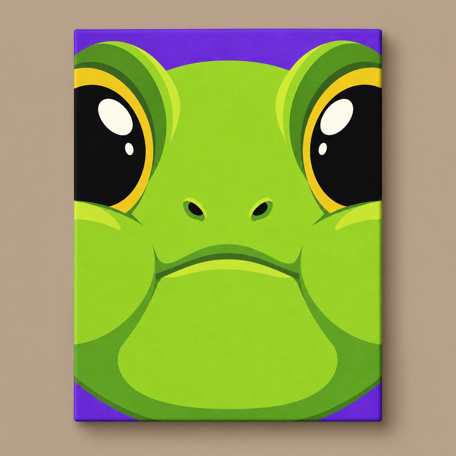 Squished Frog