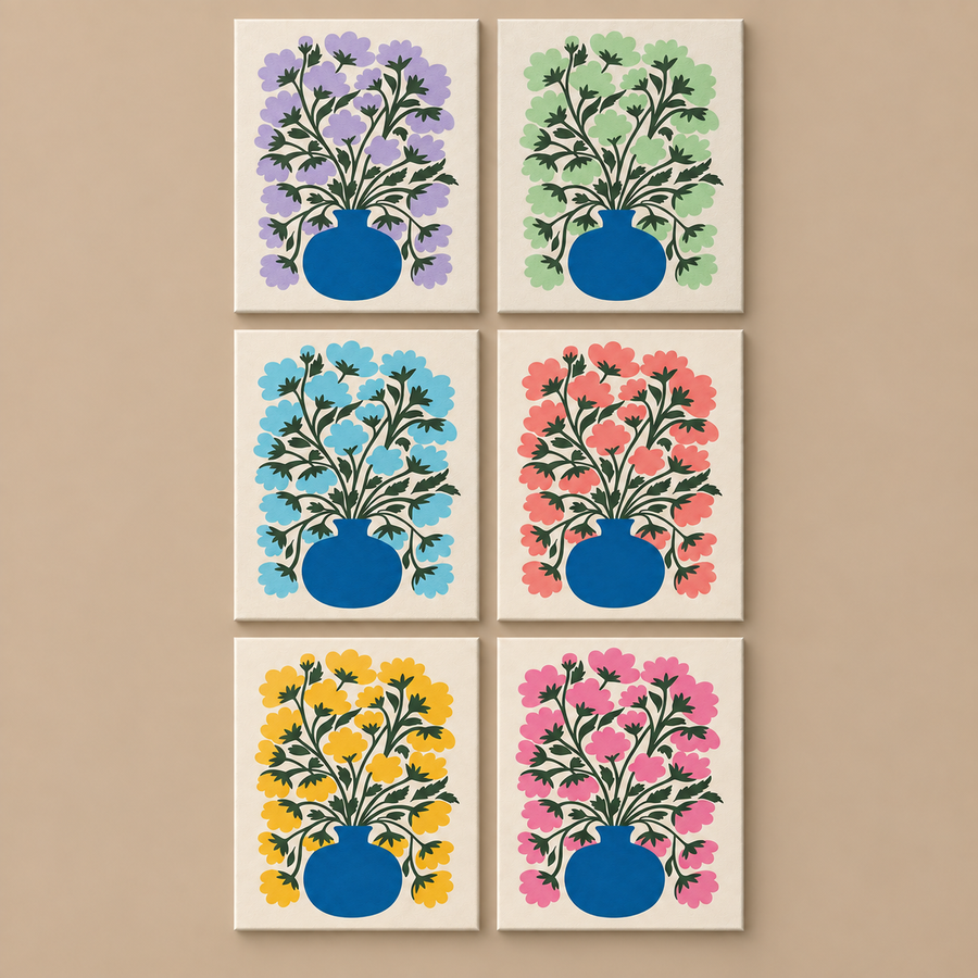 Bloom in a Vase — Complete Six